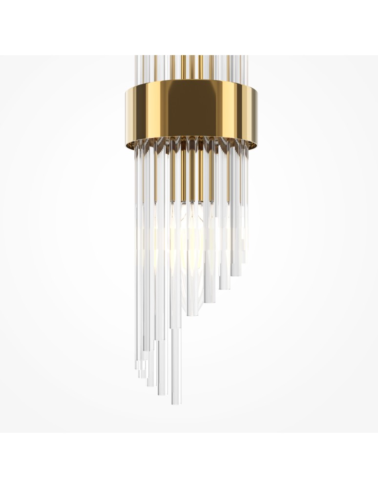 Wall lamps - Maytoni Frame Wall lamp/wall lamp 2xE14 60W Gold MOD174WL-02G - product kolory-swiatla.pl 3