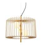Loft pendant lamps - ITALUX Daren Gold Pendant 3xG9 25W MDM-3937/3 GD - product 1
