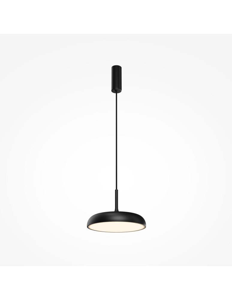 Pendant lamps - Maytoni Gerhard Scandinavian LED Pendant Lamp 19W 800lm 3000K Black MOD189PL-L12B3K1 - product kolory-swiatla.pl 1