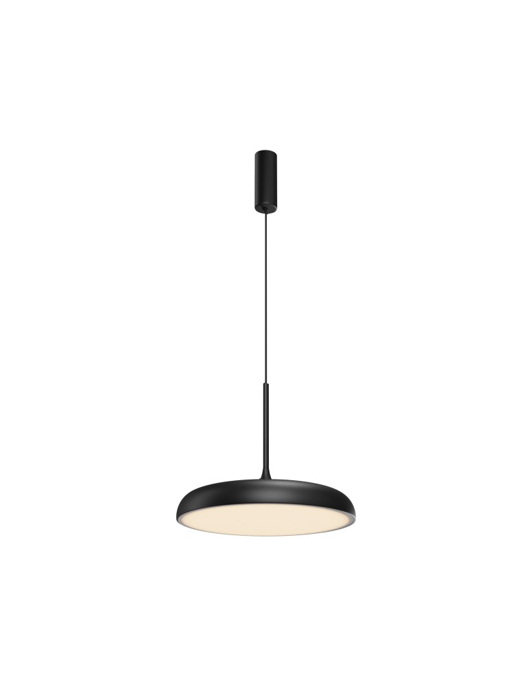Pendant lamps - Maytoni Gerhard Scandinavian LED Pendant Lamp 26W 1200lm 3000K Black MOD189PL-L18B3K1 - product kolory-swiatla.pl 1