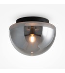 Small ceiling lamps - Maytoni Glassy Ceiling Lamp 1xE27 60W Black MOD270CL-01B - product 1