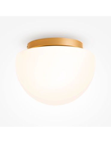 Maytoni Glassy Ceiling Lamp 1xE27 60W Gold MOD270CL-01G