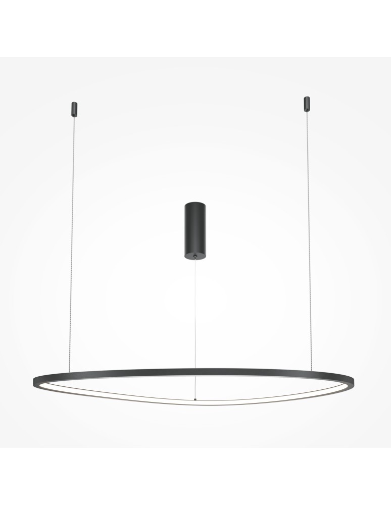 Pendant lamps - Maytoni Glint LED Pendant Lamp 36W 1700lm 3000K Black MOD072PL-L36B3K1. - product kolory-swiatla.pl 1