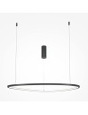 Maytoni Glint Lampa Wisząca LED 36W 1700lm 3000K Czarny MOD072PL-L36B3K1