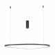 Maytoni Glint Lampa Wisząca LED 36W 1700lm 3000K Czarny MOD072PL-L36B3K1