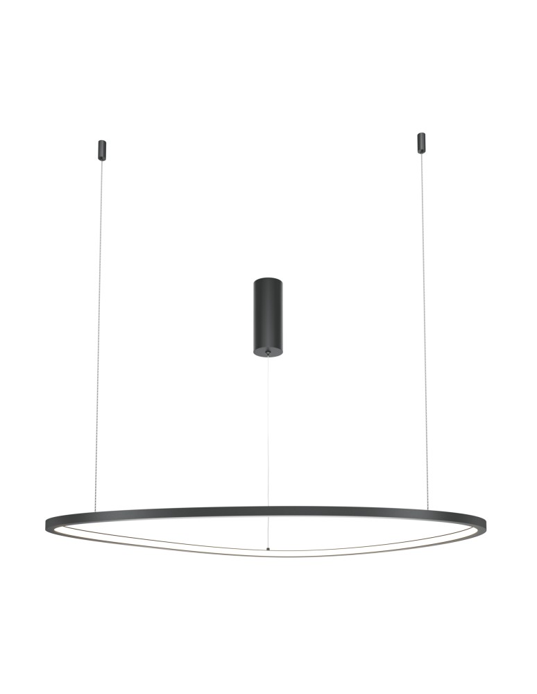 Pendant lamps - Maytoni Glint LED Pendant Lamp 36W 1700lm 3000K Black MOD072PL-L36B3K1. - product kolory-swiatla.pl 2