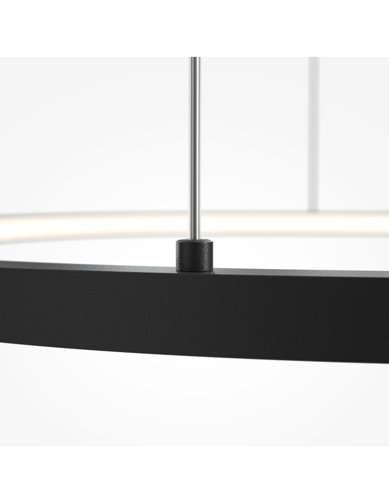 Pendant lamps - Maytoni Glint LED Pendant Lamp 36W 1700lm 3000K Black MOD072PL-L36B3K1. - product kolory-swiatla.pl 4