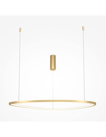 Maytoni Glint Lampa Wisząca 1xLED 36W 2200lm 3000K Mosiądz MOD072PL-L36BSK1