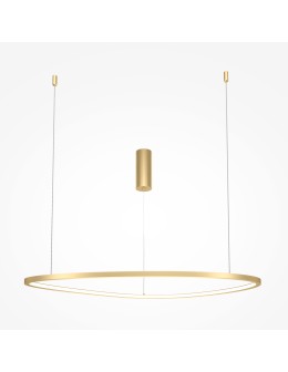 Maytoni Glint Lampa Wisząca 1xLED 36W 2200lm 3000K Mosiądz MOD072PL-L36BSK1