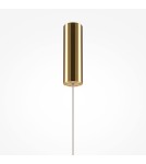 Pendant lamps - Maytoni Golden Cage LED Pendant Lamp 17W 1050lm 3000K Gold MOD216PL-L10G3K. - product 5