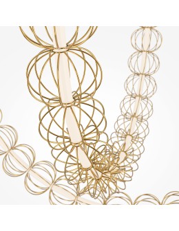 Maytoni Golden Cage LED Pendant Lamp 117W 6400lm 3000K Gold MOD216PL-L42G3K. - product 2
