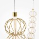 Maytoni Golden Cage Lampa Wisząca LED 107W 6110lm 3000K Złoty MOD216PL-L55G3K