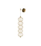 Wall lamps - Maytoni Golden Cage LED pendant wall lamp 17W 1100lm 3000K Gold MOD216WL-L10G3K. - product 1