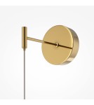 Wall lamps - Maytoni Golden Cage LED pendant wall lamp 17W 1100lm 3000K Gold MOD216WL-L10G3K. - product 4