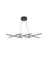 Maytoni Halo LED Pendant Lamp 40W 800lm Black MOD244PL-L50BK