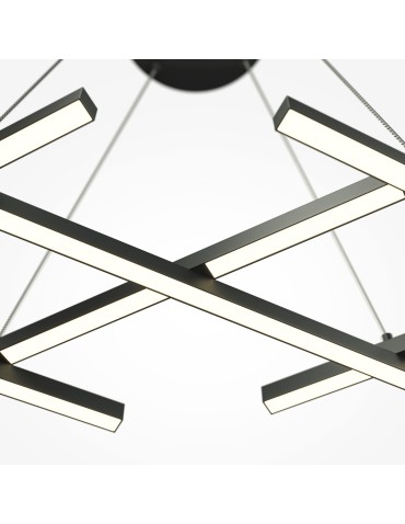 Maytoni Halo LED Pendant Lamp 40W 800lm Black MOD244PL-L50BK - product 2