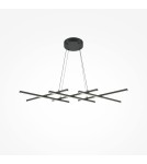 Pendant lamps - Maytoni Halo LED Pendant Lamp 40W 800lm Black MOD244PL-L50BK - product 4