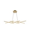 View Maytoni Halo LED Pendant Lamp 40W 1400lm Brass MOD244PL-L50BSK.