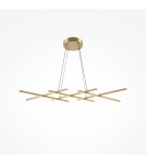 LED pendant lamps - Maytoni Halo LED Pendant Lamp 40W 1400lm Brass MOD244PL-L50BSK. - product 4