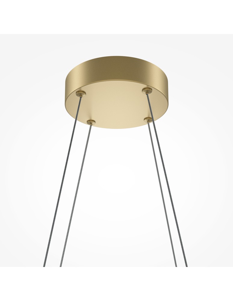 LED pendant lamps - Maytoni Halo LED Pendant Lamp 40W 1400lm Brass MOD244PL-L50BSK. - product kolory-swiatla.pl 5