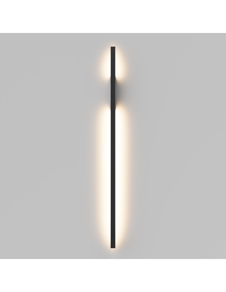 Designer wall lamps - Maytoni Halo LED wall/hall lamp 15W 520lm Black MOD245WL-L24BK - product kolory-swiatla.pl 6