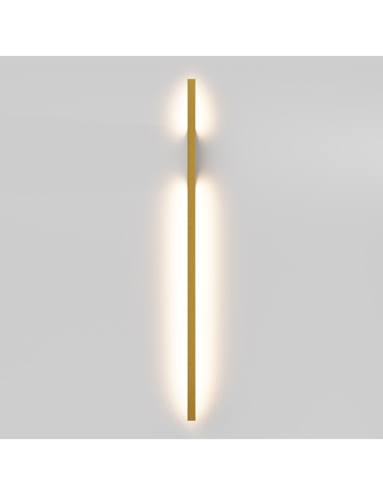Designer wall lamps - Maytoni Halo LED wall/hall lamp 15W 760lm Brass MOD245WL-L24BSK. - product kolory-swiatla.pl 2