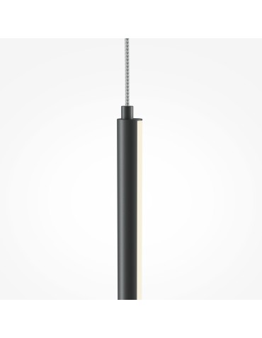 Maytoni Halo LED Tube Pendant Lamp 11W 600lm Black MOD246PL-L12BK - product 2