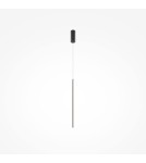 Pendant lamps - Maytoni Halo LED Tube Pendant Lamp 11W 600lm Black MOD246PL-L12BK - product 4