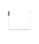Pendant lamps - Maytoni Halo Horizontal LED Pendant Lamp 10W 500lm Brass MOD246PL-L16BSK. - product 1