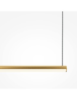 Maytoni Halo Lampa Wisząca Pozioma LED 10W 500lm Mosiądz MOD246PL-L16BSK - produkt 2