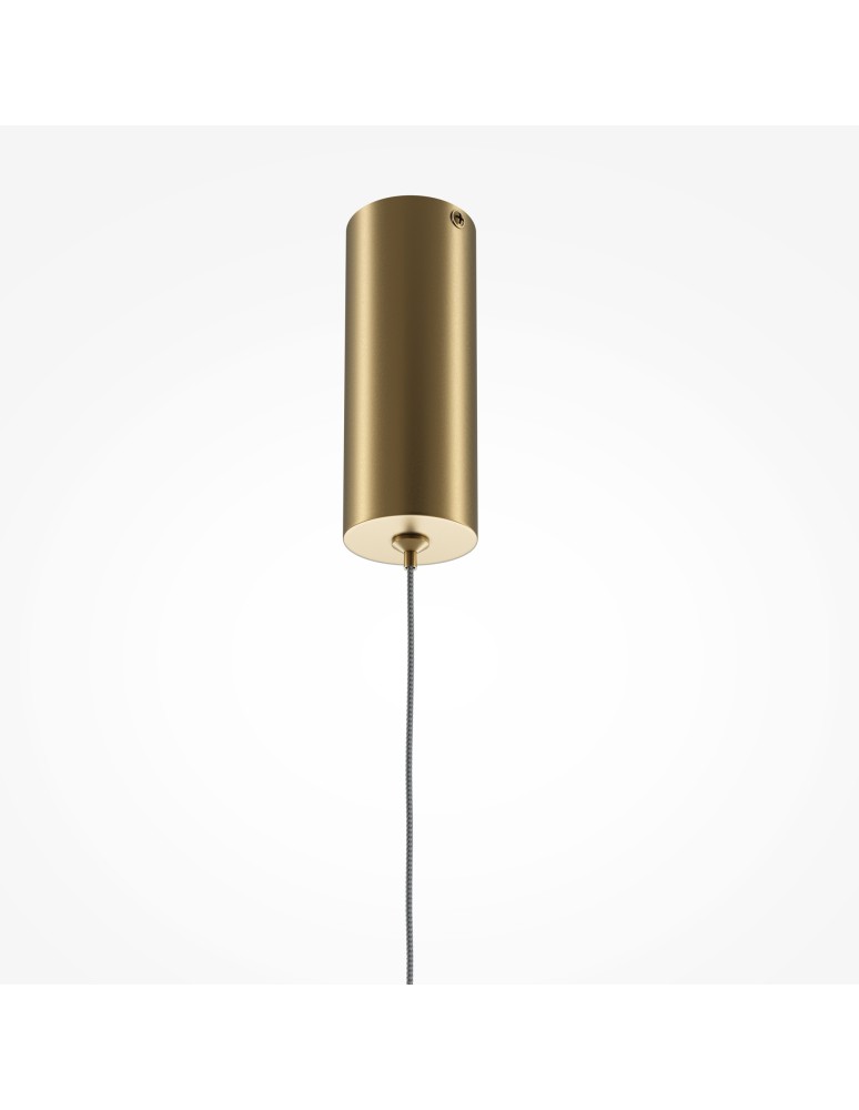 Pendant lamps - Maytoni Halo Horizontal LED Pendant Lamp 10W 500lm Brass MOD246PL-L16BSK. - product kolory-swiatla.pl 5