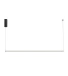 Pendant lamps - Maytoni Halo Horizontal LED Pendant Lamp 16W 800lm Black MOD246PL-L24BK - product 1