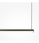 Pendant lamps - Maytoni Halo Horizontal LED Pendant Lamp 16W 800lm Black MOD246PL-L24BK - product 2