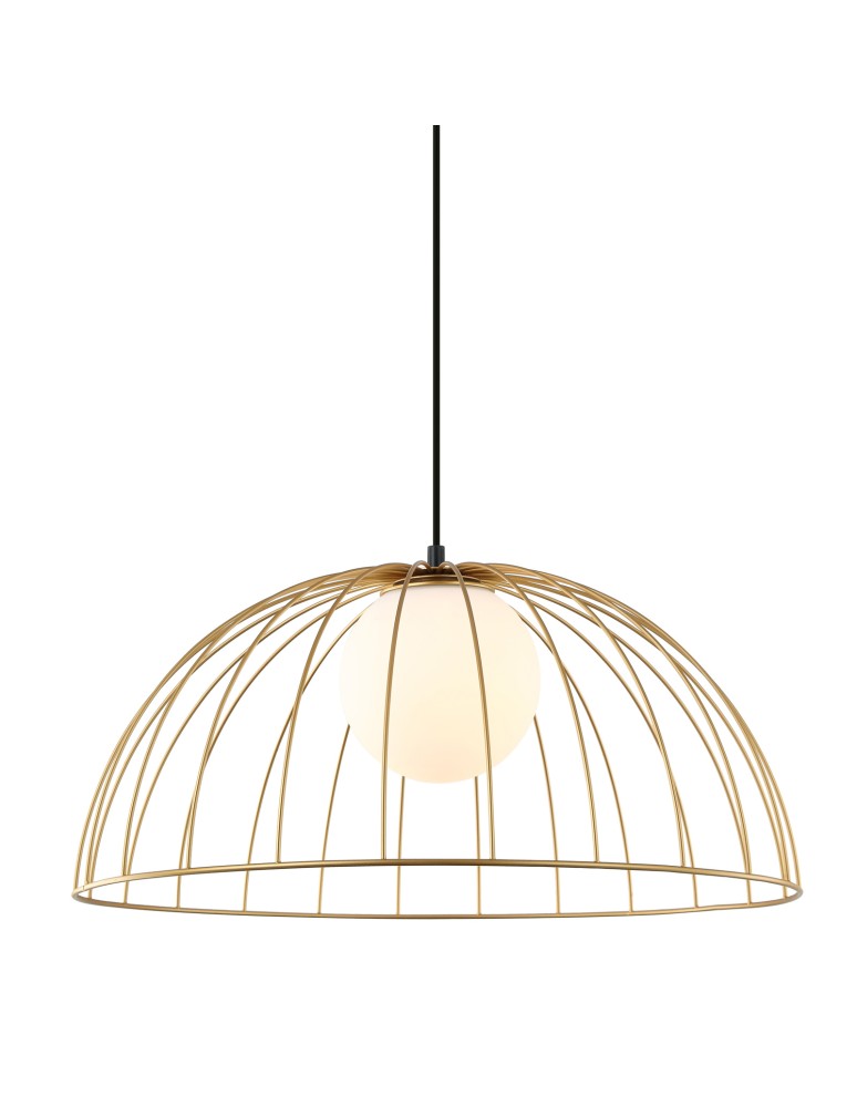 Loft pendant lamps - ITALUX Louis Gold Pendant 1xE27 40W MDM-3761/1L GD - product kolory-swiatla.pl 1