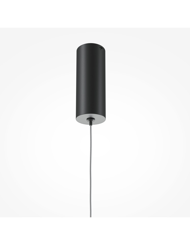 Pendant lamps - Maytoni Halo Horizontal LED Pendant Lamp 16W 800lm Black MOD246PL-L24BK - product kolory-swiatla.pl 5
