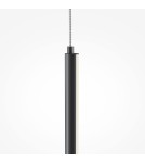 Pendant lamps - Maytoni Halo LED Tube Pendant Lamp 15W 750lm Black MOD246PL-L24BK1. - product 2