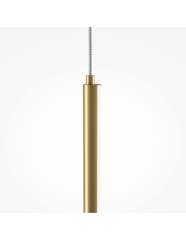 Maytoni Halo LED Tube Pendant Lamp 15W 1100lm Brass MOD246PL-L24BSK1. - product 2