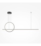 Pendant lamps - Maytoni Halo LED Pendant Lamp 40W 1500lm Black MOD247PL-L49BK - product 4