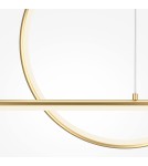Pendant lamps - Maytoni Halo LED Pendant Lamp 40W 2100lm Brass MOD247PL-L49BSK. - product 2