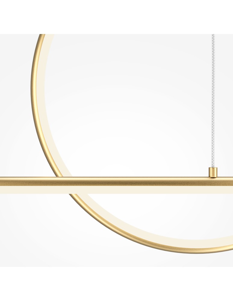 Pendant lamps - Maytoni Halo LED Pendant Lamp 40W 2100lm Brass MOD247PL-L49BSK. - product kolory-swiatla.pl 2