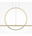 Pendant lamps - Maytoni Halo LED Pendant Lamp 40W 2100lm Brass MOD247PL-L49BSK. - product 3