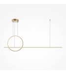 Pendant lamps - Maytoni Halo LED Pendant Lamp 40W 2100lm Brass MOD247PL-L49BSK. - product 4