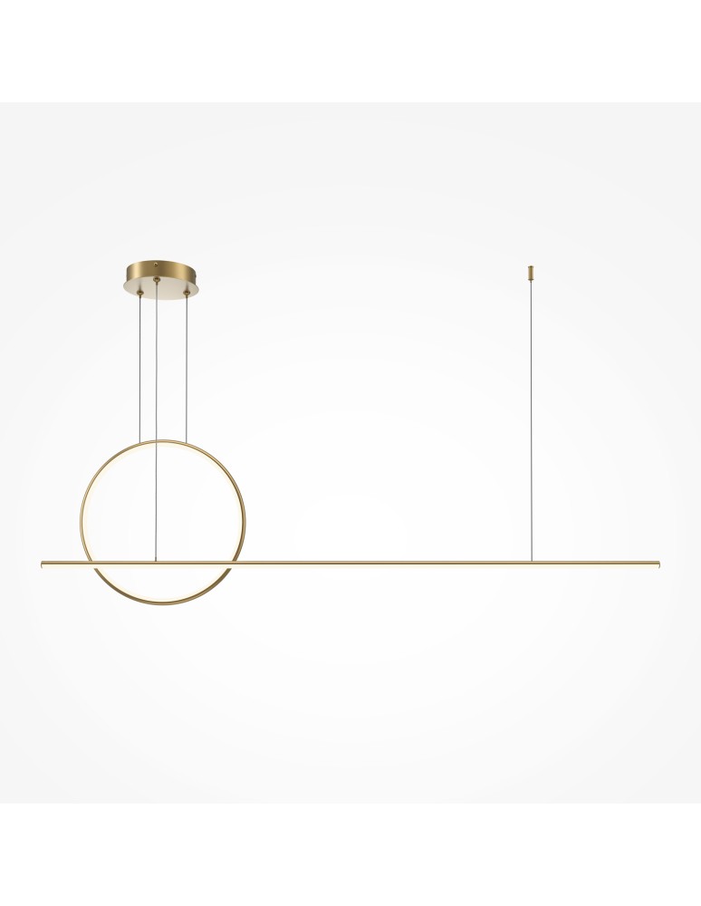 Pendant lamps - Maytoni Halo LED Pendant Lamp 40W 2100lm Brass MOD247PL-L49BSK. - product kolory-swiatla.pl 4