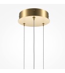 Pendant lamps - Maytoni Halo LED Pendant Lamp 40W 2100lm Brass MOD247PL-L49BSK. - product 5