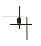 Designer wall lamps - Maytoni Halo LED wall/hall lamp 24W 750lm Black MOD248WL-L24BK - product 1