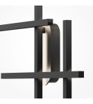 Designer wall lamps - Maytoni Halo LED wall/hall lamp 24W 750lm Black MOD248WL-L24BK - product 2