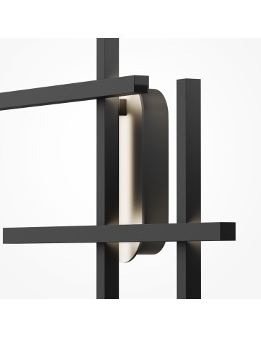 Maytoni Halo LED wall/hall lamp 24W 750lm Black MOD248WL-L24BK - product 2