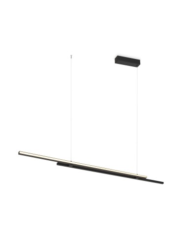 Maytoni Halo Horizontal LED Pendant Lamp 48W 2200lm Black MOD005PL-L48BK.