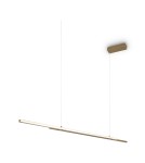 Pendant lamps - Maytoni Halo Horizontal LED Pendant Lamp 48W 2200lm Brass MOD005PL-L48BSK. - product 1
