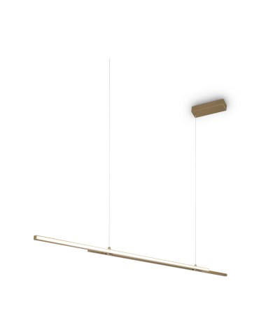 Maytoni Halo Horizontal LED Pendant Lamp 48W 2200lm Brass MOD005PL-L48BSK.